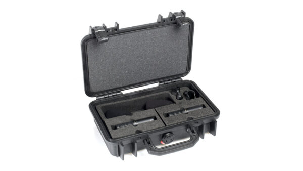 ST2011C-ddicate-Stereo-Pair-w-2-2011C-Clips-Windscreens-in-Peli-Case