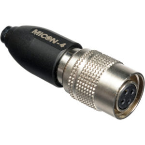 RODE MICON-4 adapteur microphone Rode HS1, LAVALIER, PINMIC (Audio Technica)