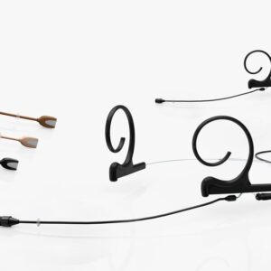 DPA d:fine? CORE 4166 Slim Omni Flex Earset Mic, 110 mm Boom, Black, MicroDot
