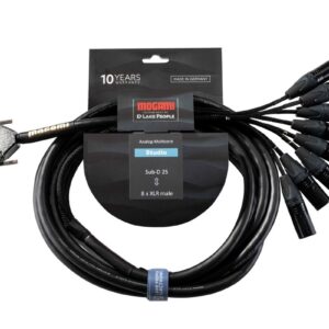 Mogami Analog-Multicore, D-Sub25<->8xXLR (m), 1m