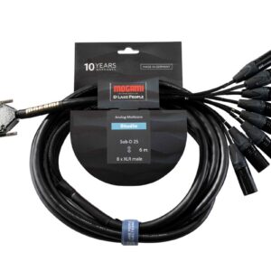 Mogami Analog-Multicore, D-Sub25<->8xXLR (m), 2m