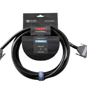Mogami Analog-Multicore, D-Sub25<->D-Sub25, 2m