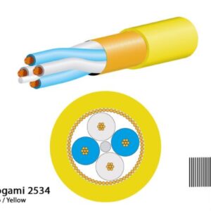Mogami 2534 Mikrofonkabel, Neglex Quad, ? 6,0 mm, gelb, 50m Rolle - Image 1