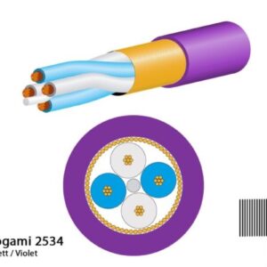 Mogami 2534 Mikrofonkabel, Neglex Quad, ? 6,0 mm, violett, 50m Rolle - Image 1