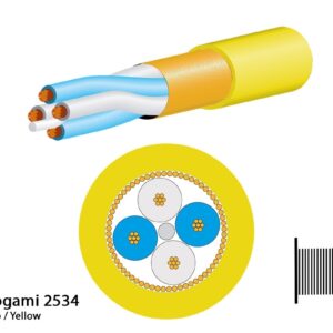 Mogami 2534 Mikrofonkabel, Neglex Quad, ? 6,0 mm, gelb, 200m Spule - Image 1