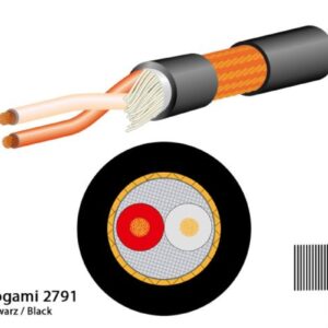 Mogami 2791 Mikrofonkabel, Broadcast, ? 5,5 mm, schwarz, 50m Rolle - Image 1