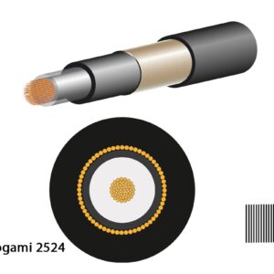 Mogami 2524 Gitarrenkabel, ? 6,0 mm, schwarz, 100m Rolle - Image 1