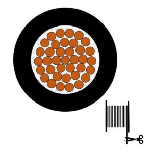 Mogami 2514 HiFi-Kabel intern, ? 1,7 mm, schwarz, per Meter - Image 1