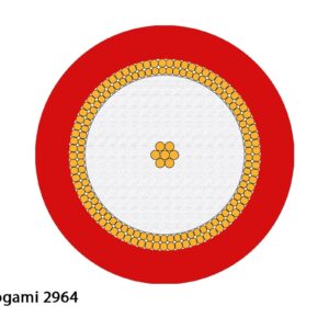Mogami 2964 Koaxial, 75 Ohm, ? 4,8 mm, rot, per Meter - Image 1