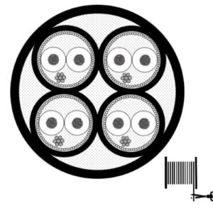 Mogami 2931 Multicore-Kabel, analog, 4-Kanal, ? 8,6 mm, schwarz, per Meter - Image 1