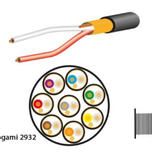Mogami 2932 Multicore-Kabel, analog, 8-Kanal, ? 11,5 mm, schwarz, 500m Holztrommel - Image 1
