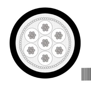 Mogami 2642 Steuerkabel, 7-Wege, #26AWG, Spiral Shield, ? 5,0 mm, grau, 100m Rolle - Image 1