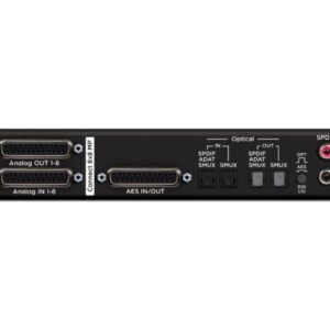 CONNECT 8x8 Analog I/O + 8 Mic Pre Amps + 8x8 AES/OP I/O