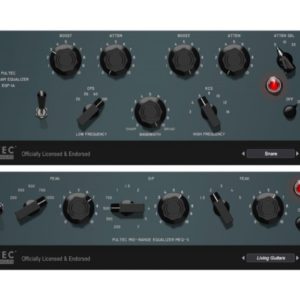 Apogee FX Pultec Bundle - EQP-1A + MEQ-5 - Program and Mid-Range Equalizer