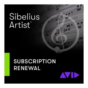 Sibelius Artist - Jahresabonnement Verl?ngerung