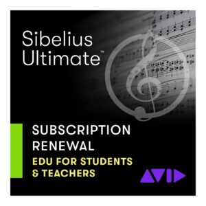 Sibelius Ultimate Education - Jahresabonnement Verl?ngerung