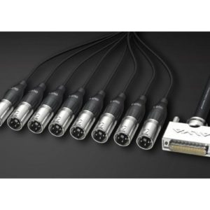 ALVA Analog Multicore Kabel, D-Sub25 male / 8x XLR male, 5m