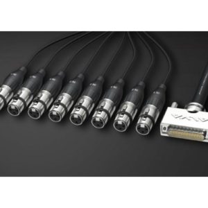 ALVA Analog Multicore Kabel, D-Sub25 male/ 8x XLR female, 10m