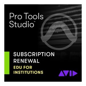 Pro Tools Studio Education Jahresabonnement (Verl?ngerung) Institution - Image 1