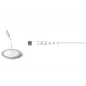 4098 CORE Decken-Mikrofon, Superniere, Weiss, MicroDot, 16cm