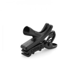 Clip gebogen f?r Lavalier, Schwarz