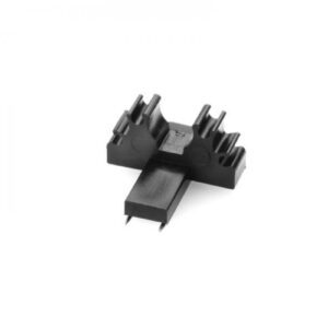 Doppelnadelhalter f?r Lavalier, Schwarz