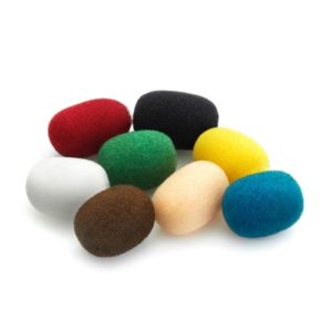 Miniature Foam Windschutz, Colour Mix, 8 Stk.