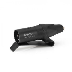 Adapter: MicroDot to 3-pin XLR mit G?rtelclip