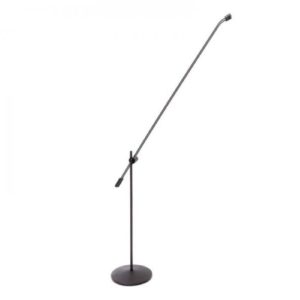 4011 Bodenstativ-Mikrofon, Niere, Schwarz, XLR, 122cm Twin