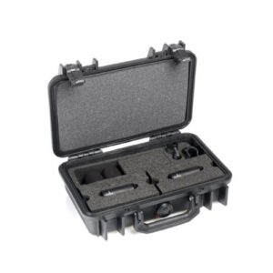 2006C Stereo-Paar mit Clips und Windschutz in Peli Case