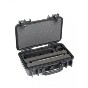 2011A Stereo-Paar mit Clips und Windschutz in Peli Case
