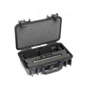 4006A Stereo-Paar mit Clips und Windschutz in Peli Case