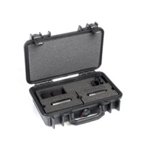 4015C Stereo-Paar mit Clips und Windschutz in Peli Case