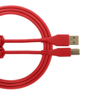 UDG U95001RD UDG AUDIO CABLE USB 2.0 A-B RED STRA 1M - Image 1