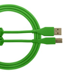 UDG U95003GR UDG AUDIO CABLE USB 2.0 A-B GREEN STRA 3M - Image 1