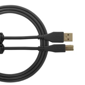 UDG U95003BL UDG AUDIO CABLE USB 2.0 A-B BLACK STRA 3M - Image 1