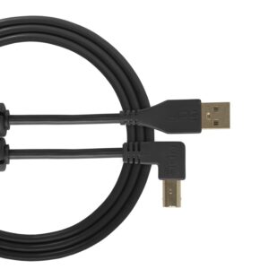 UDG U95005BL UDG AUDIO CABLE USB 2.0 A-B BLK ANGLED 2M - Image 1
