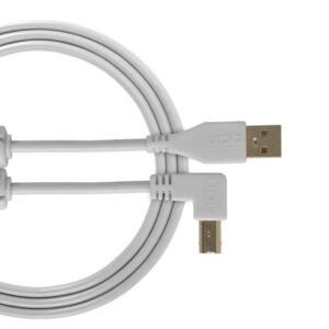 UDG U95005WH UDG AUDIO CABLE USB 2.0 A-B WHI ANGLED 2M - Image 1