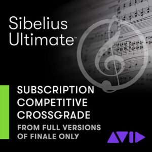 Sibelius Ult 1Y Subscr Crossgrade Finale